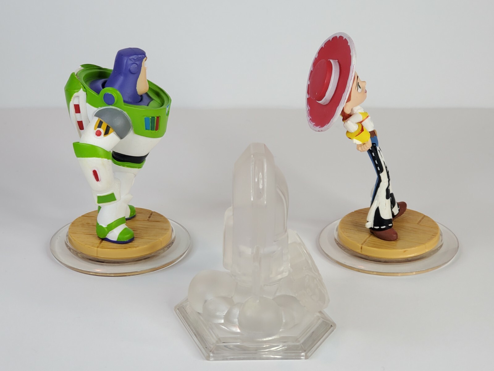 Disney Infinity Toy Story Buzz Lightyear Jessie + Crystal Character Lot