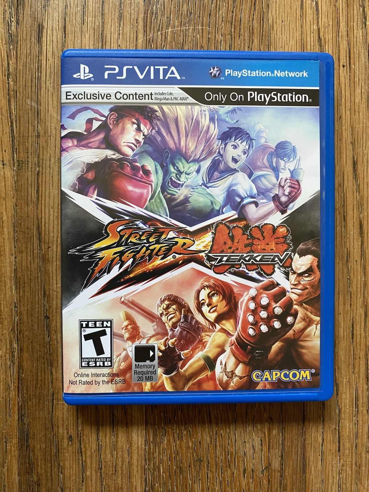Brand New Open Box Street Fighter X Tekken (PS Vita)