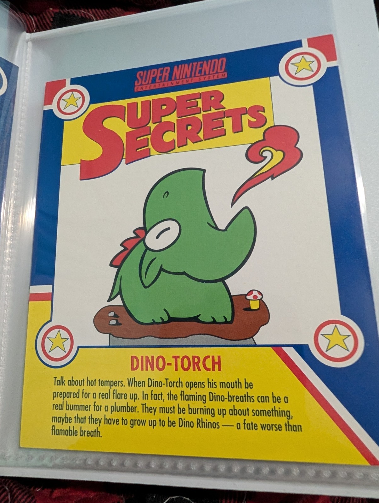 Super Mario Nintendo Secrets Pepsi Cards Complete Set In Notebook. Rare