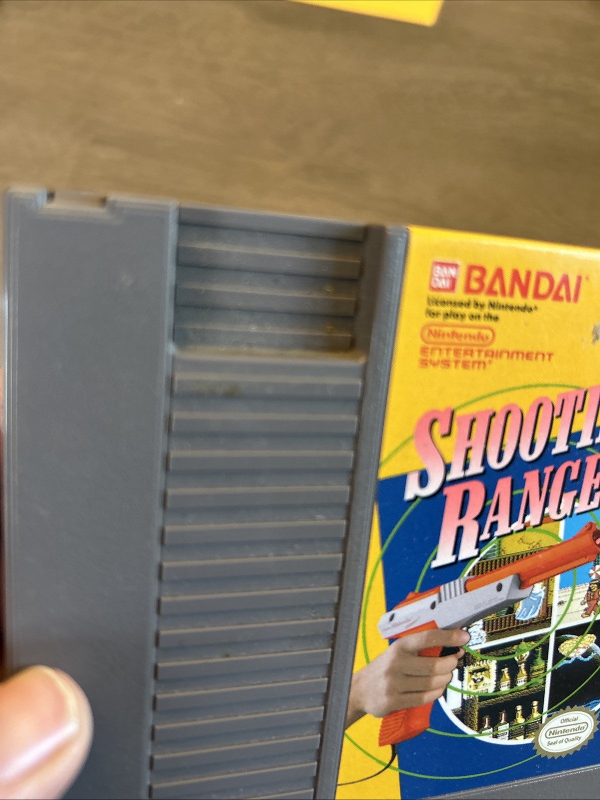 Nintendo Nes Shooting Range Game Authentic Cartridge Only