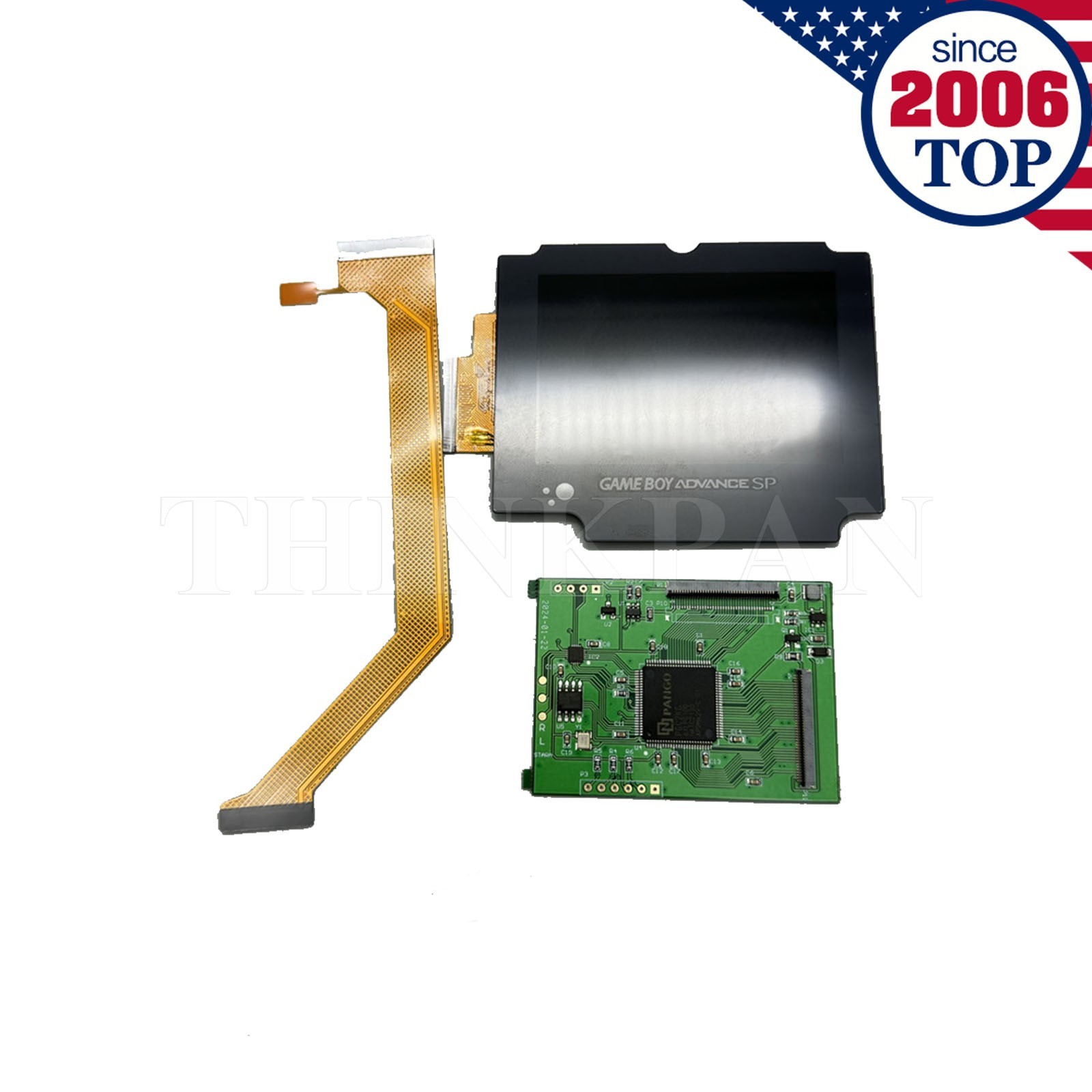 Replacement IPS 3.0 Backlight Screen for Nintendo Game Boy Advance SP GBA SP