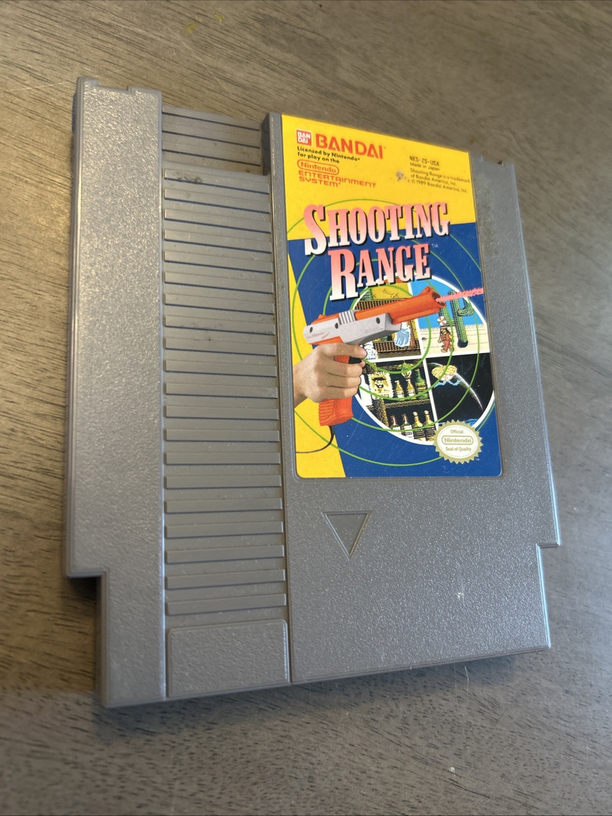 Nintendo Nes Shooting Range Game Authentic Cartridge Only