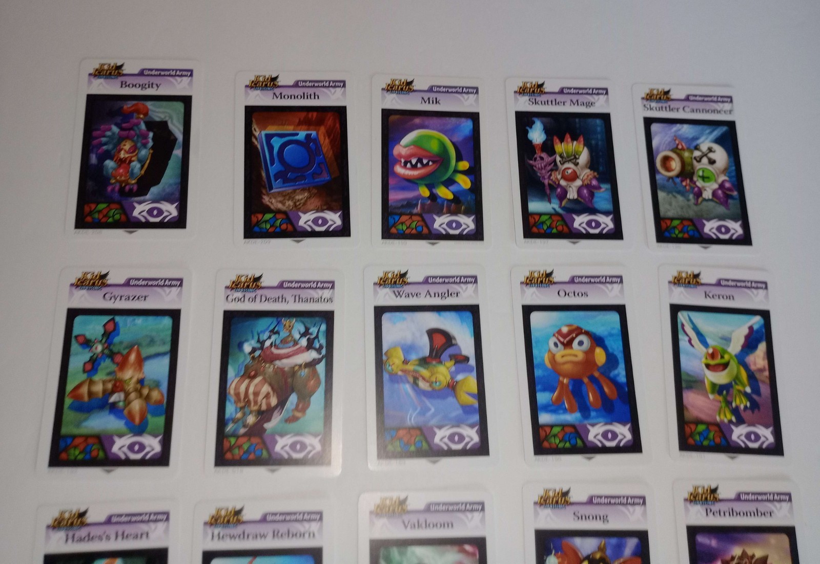 Nintendo 3DS Kid Icarus Uprising AR Cards Lot 30 Count Excellent Condition