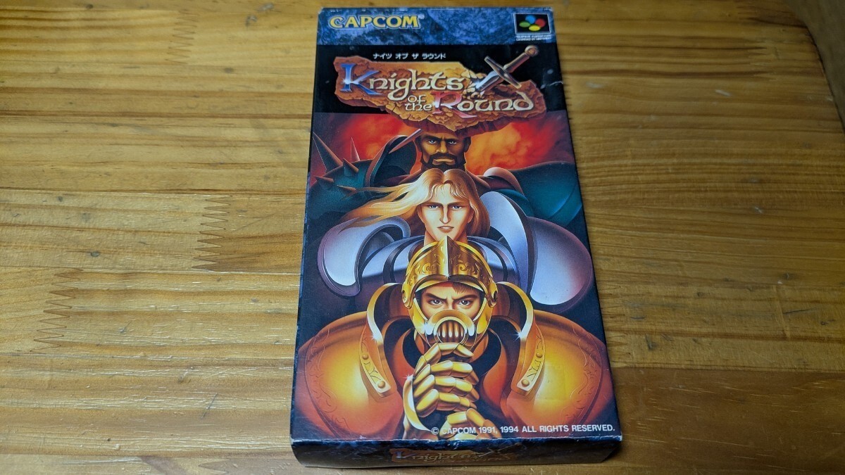 KNIGHTS OF THE ROUND Nintendo Super Famicom SFC Used Very Good Condition