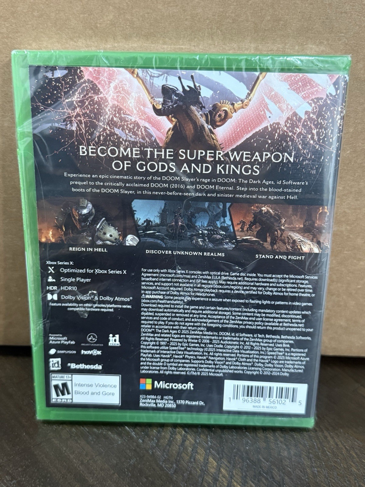 DOOM: The Dark Ages Standard Edition – Xbox Series X