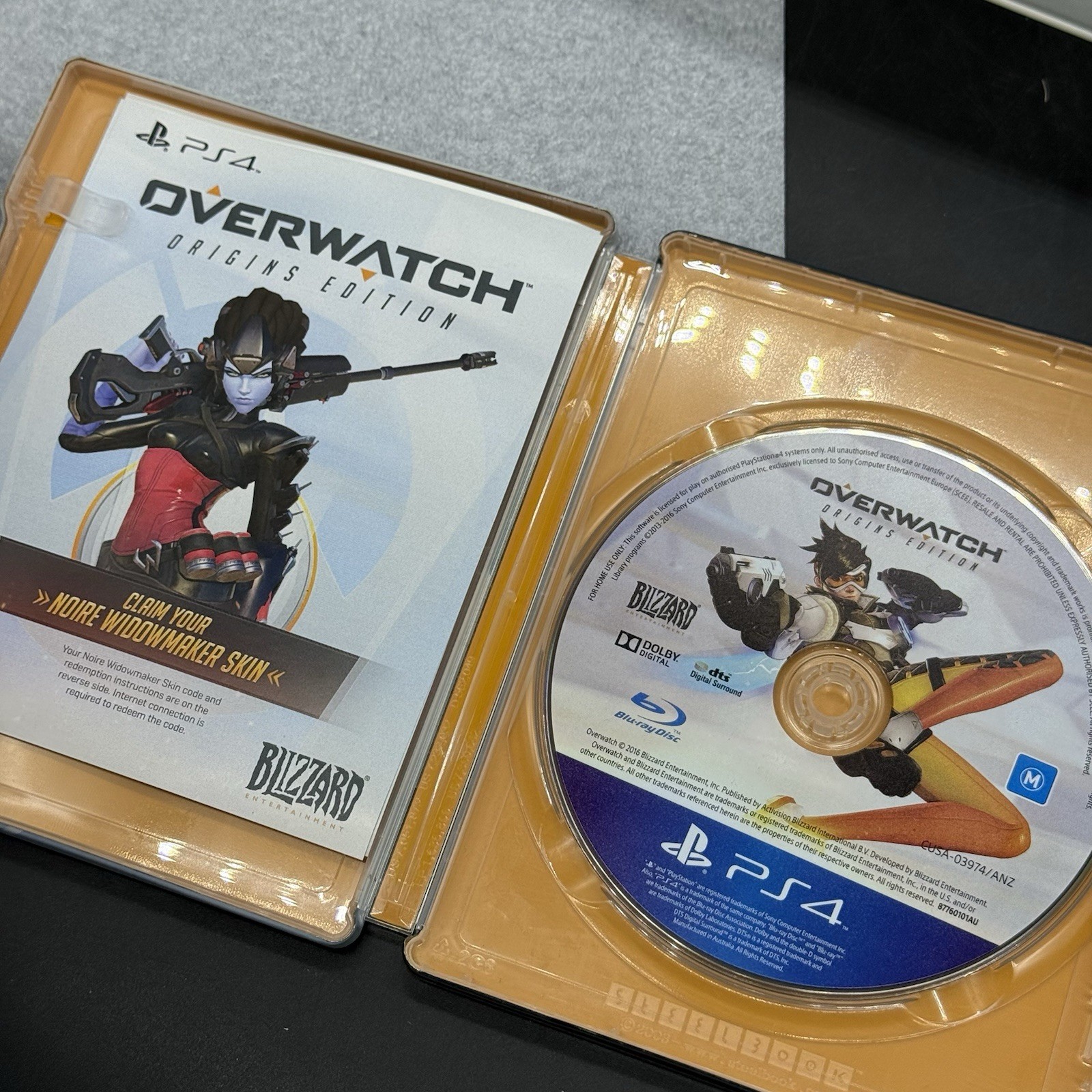 Overwatch Sony PS4 Collectors Edition 2016 New Sealed Figure, Mint & Complete