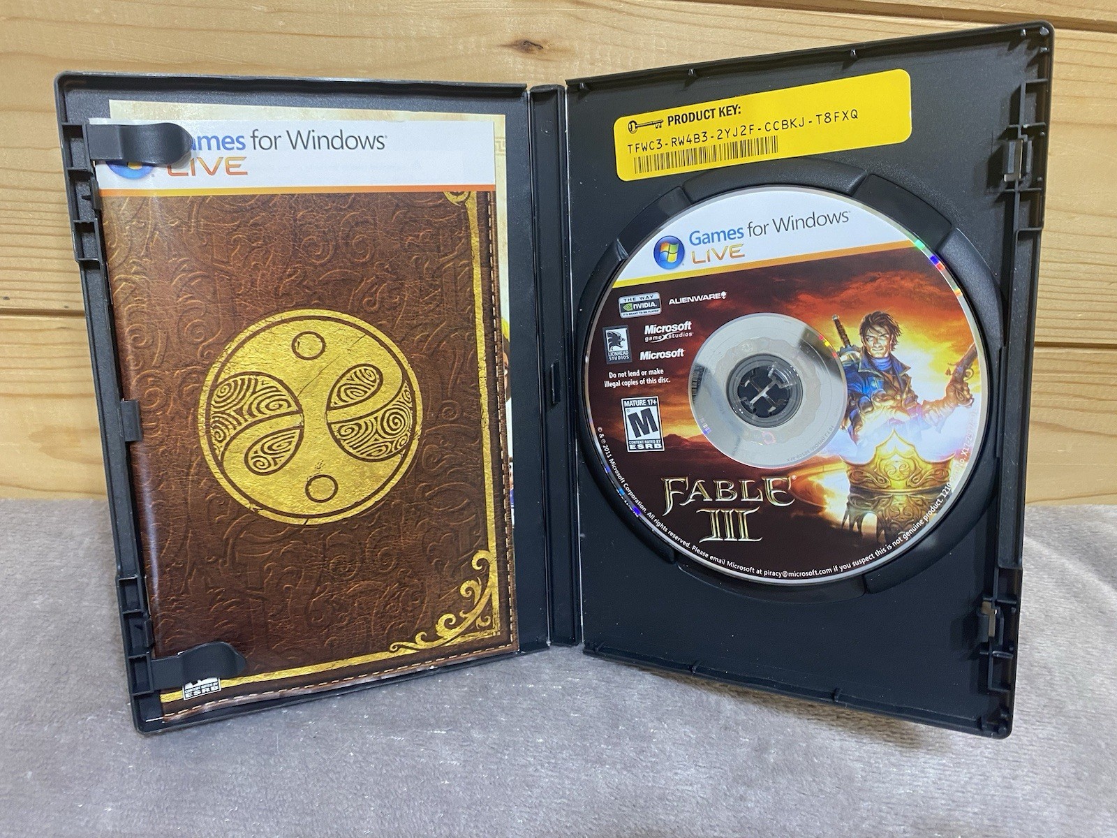 Fable III PC Game For Windows Live 2011 With Inserts