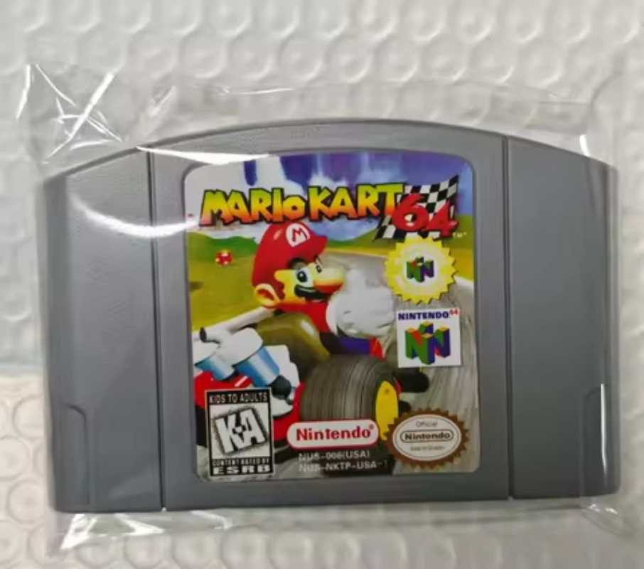 Mario Kart Video Games For Nintendo 64 Console US Version