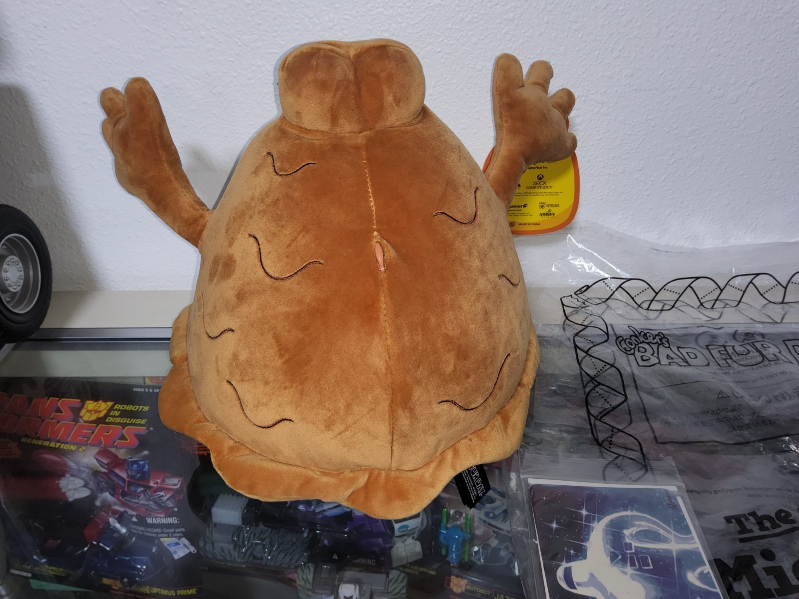 Conker’s Bad Fur Day The Great Mighty Poo Singing Talking Plush Figure Conker