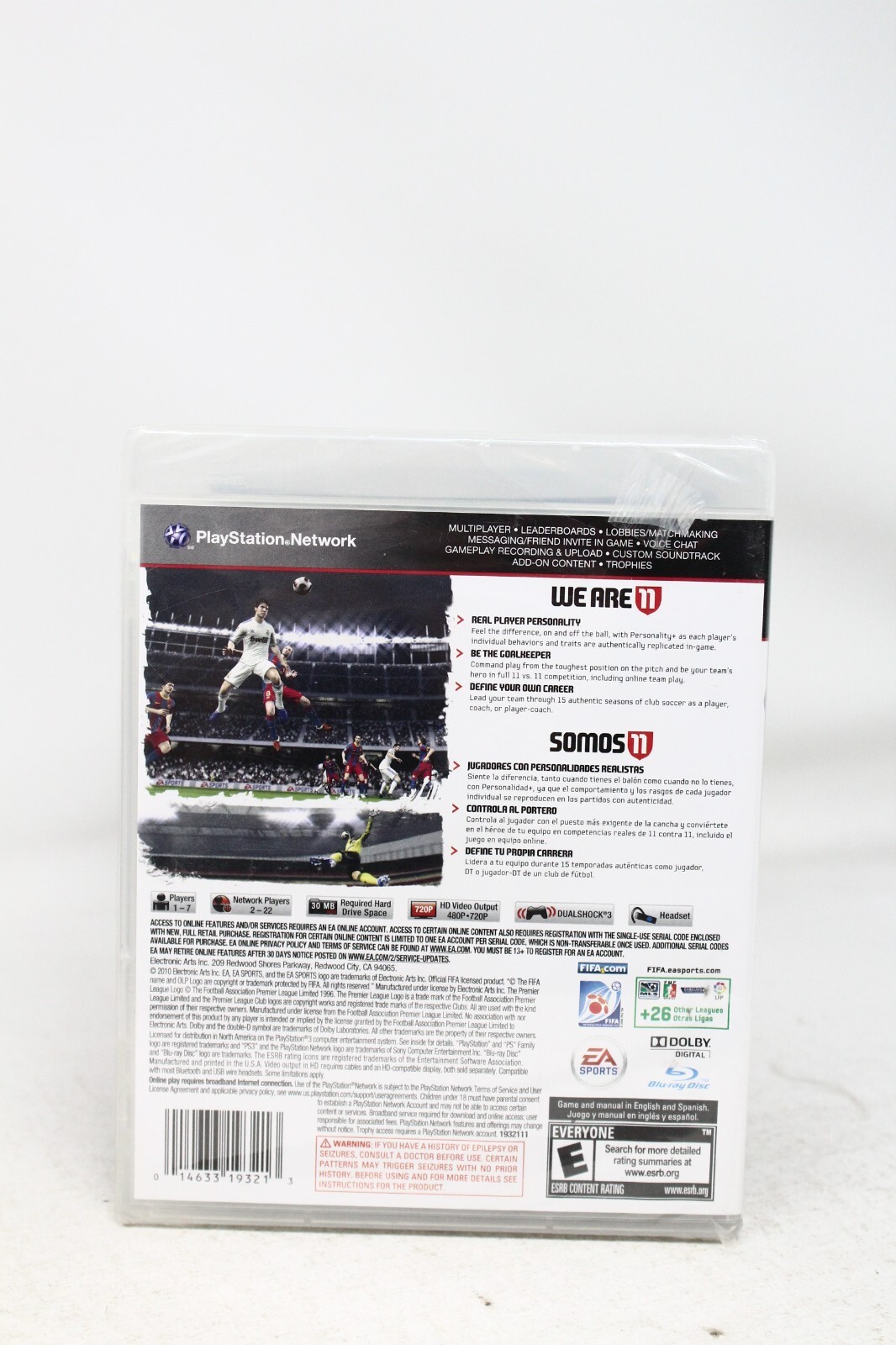 FIFA Soccer 11 (Sony PlayStation 3, PS3, 2010) – New Sealed – See desc.