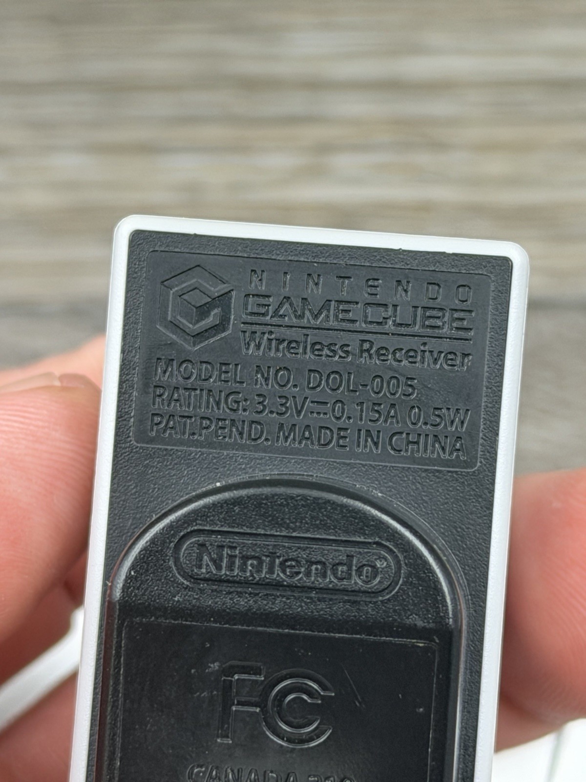 Platinum Nintendo GameCube Wavebird Controller W/ Receiver – DOL-004 – Tested