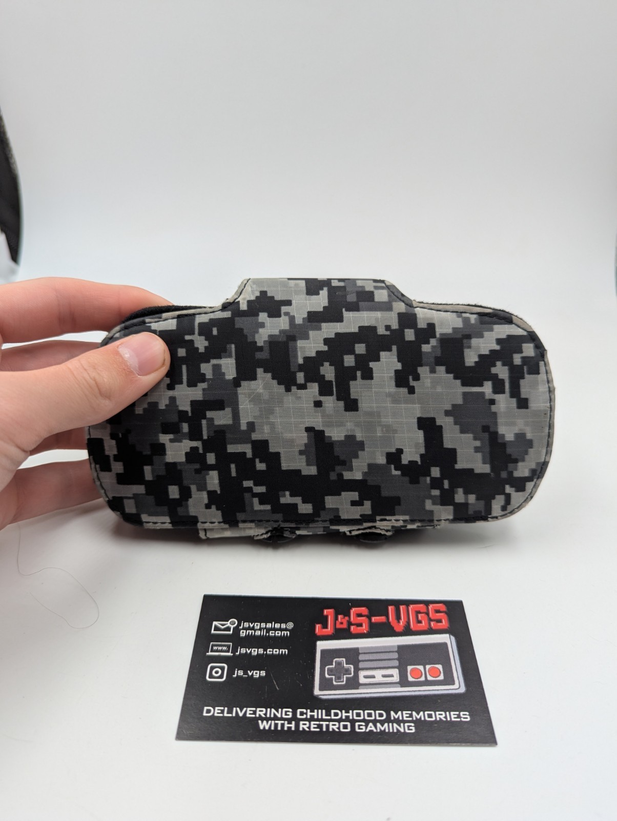 Sony PSP Carrying Case Camo Mad Catz PSP Travel Case Pouch