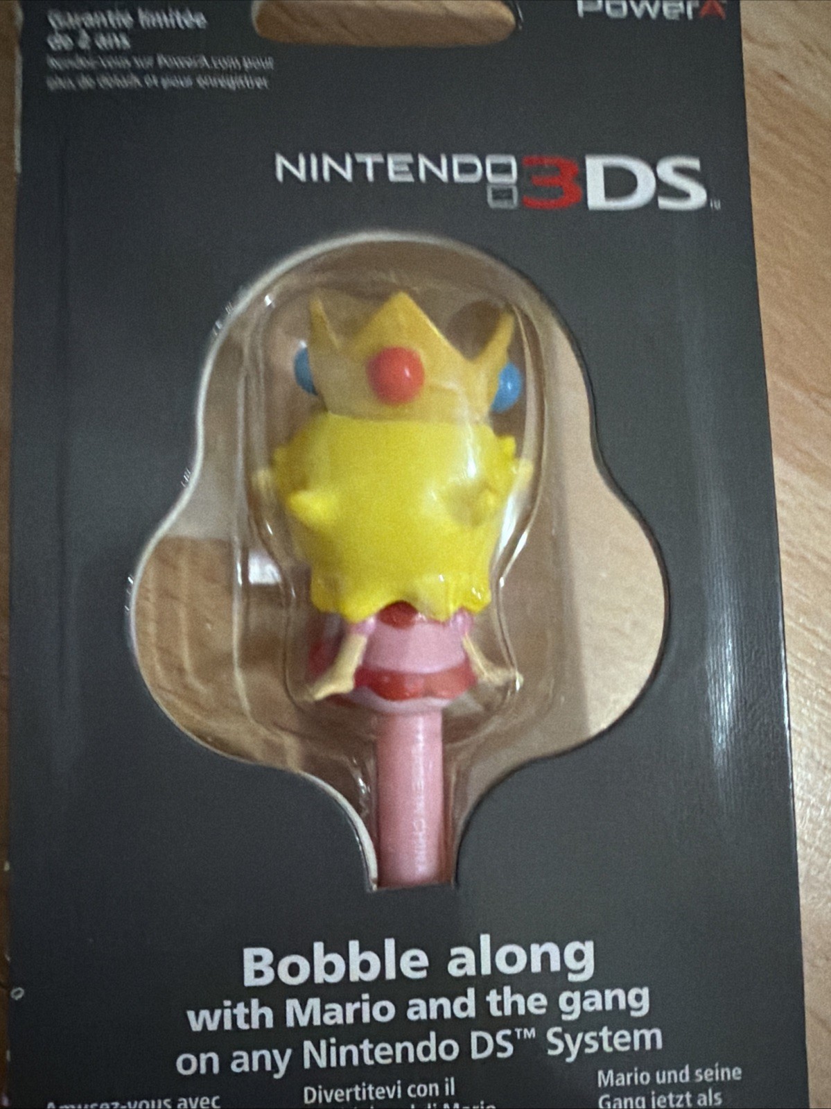 RARE Factory Sealed Baby Princess Peach Nintendo DS Bobblehead Stylus
