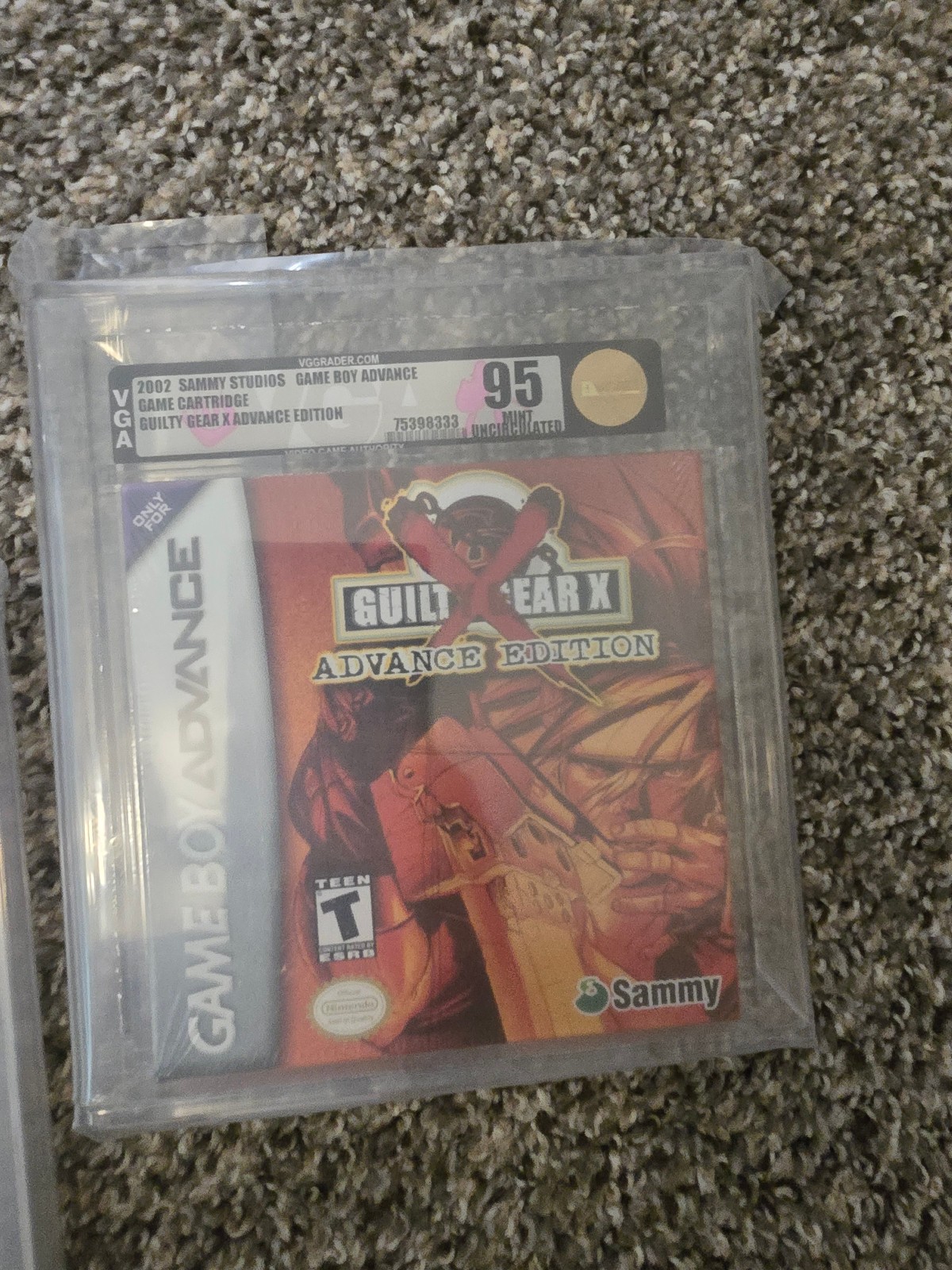Guilty Gear X Advance Ed Nintendo Game Boy Advance GBA VGA 95 Not CGC/PSA/Wata