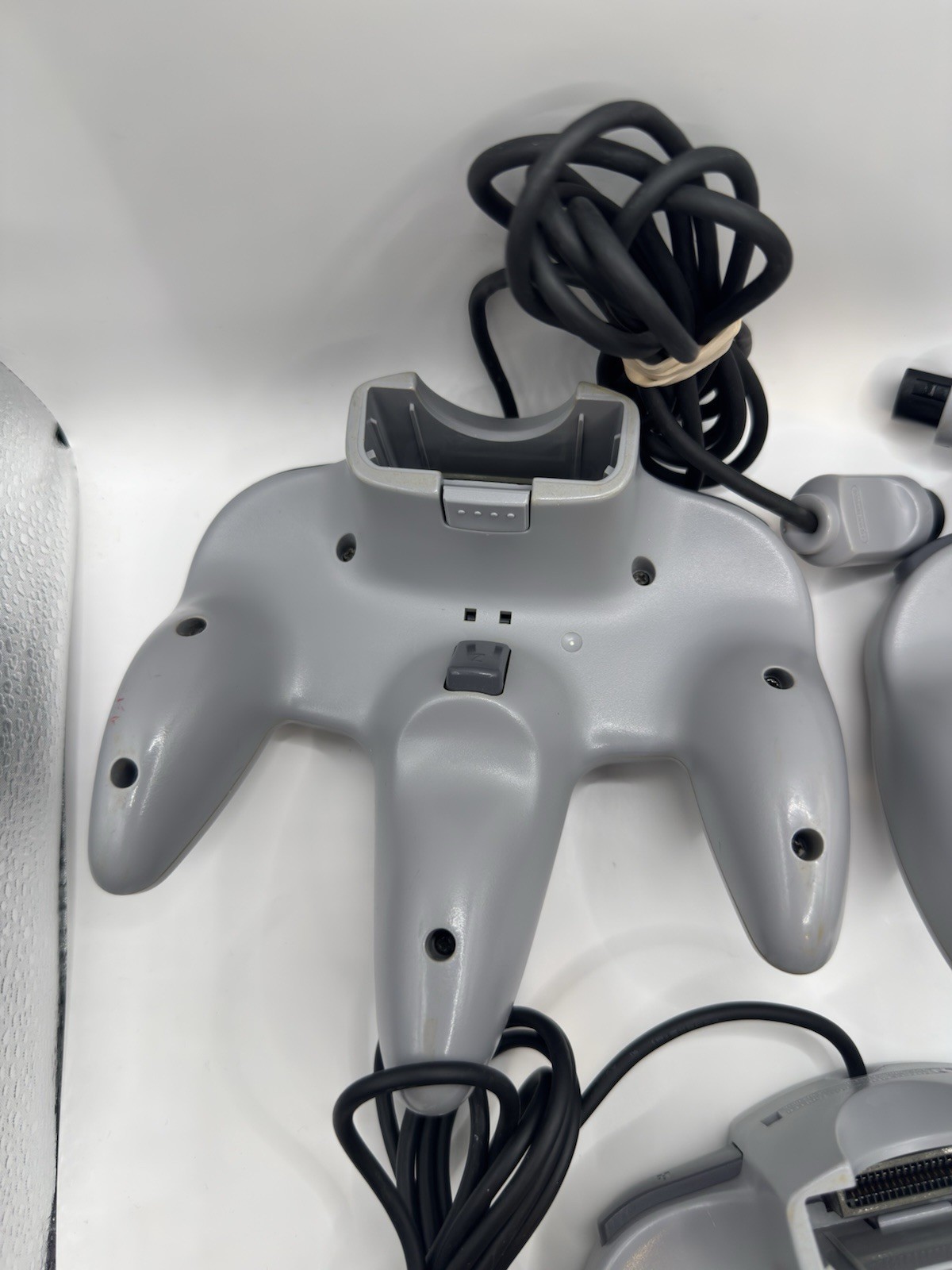 1x Official Nintendo 64 GRAY Controller AUTHENTIC OEM N64 Remote NUS-005 Tested