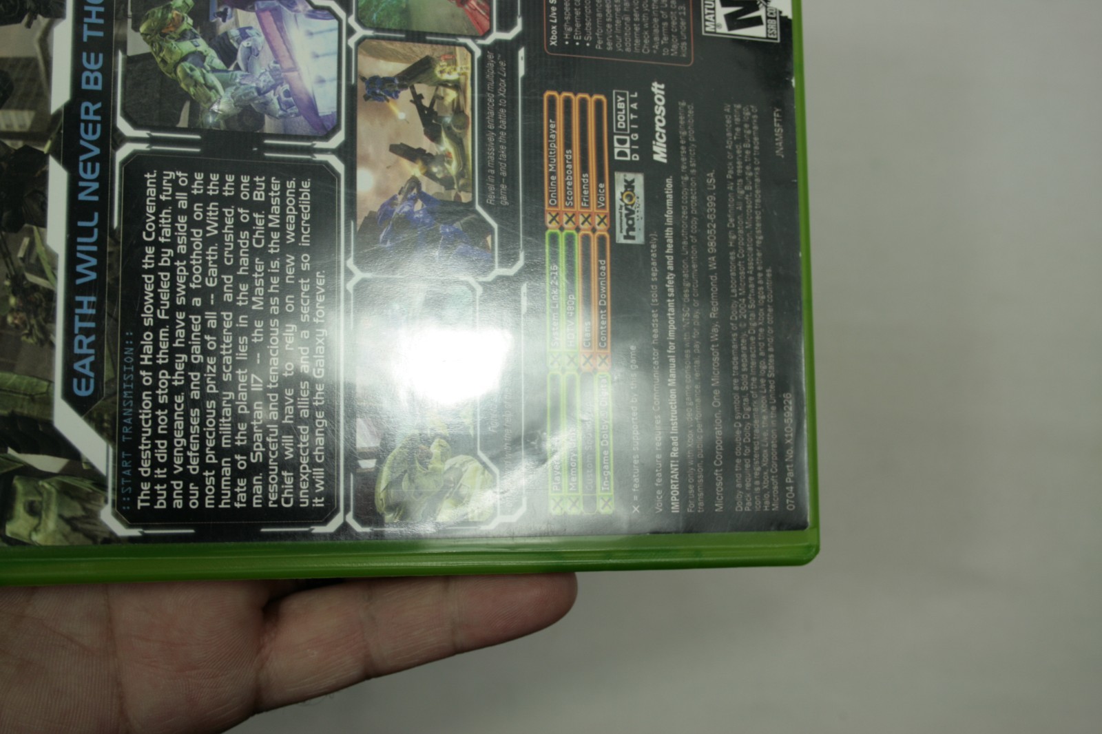 Halo 2 Xbox Original Game CIB 2004 1st Print Complete + Manual & Soundtrack Ad