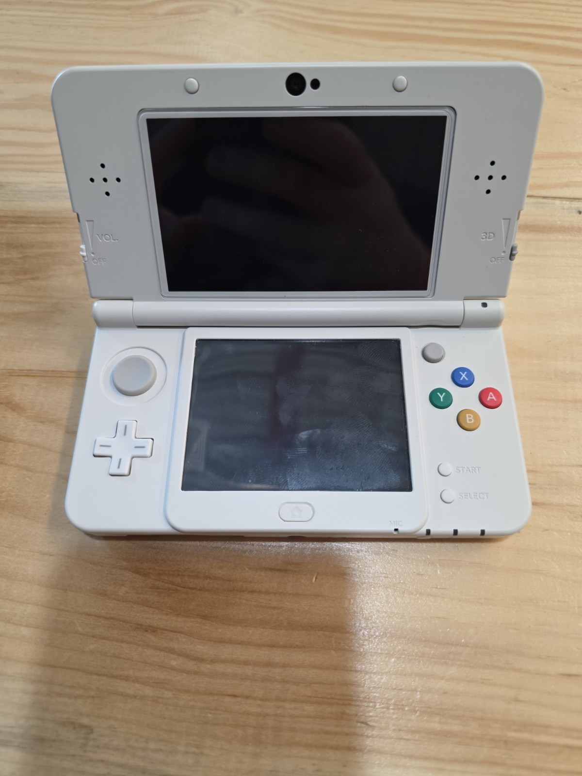 Nintendo “New” 3DS White Super Mario Black Friday Edition Console KTR-001 Works