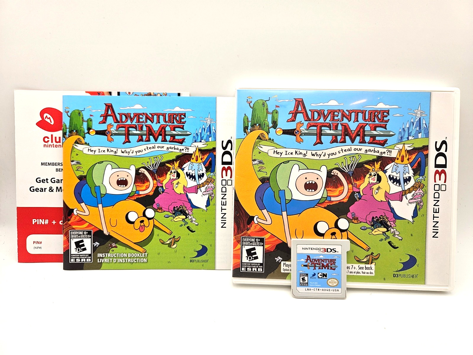 Adventure Time: Hey Ice King Why’d You Steal Our Garbage Nintendo 3DS – Tested