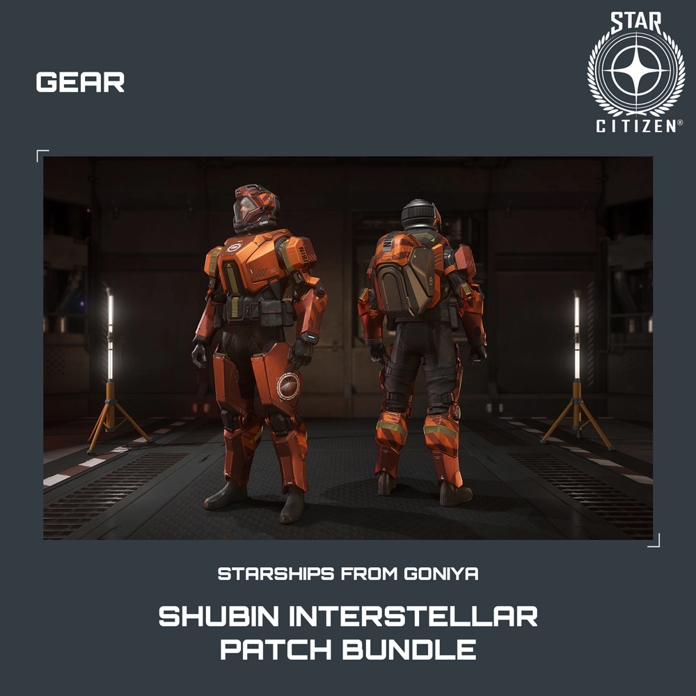 STAR CITIZEN – GEARS – SHUBIN INTERSTELLAR – PATCH BUNDLE (LIMITED ITEM)