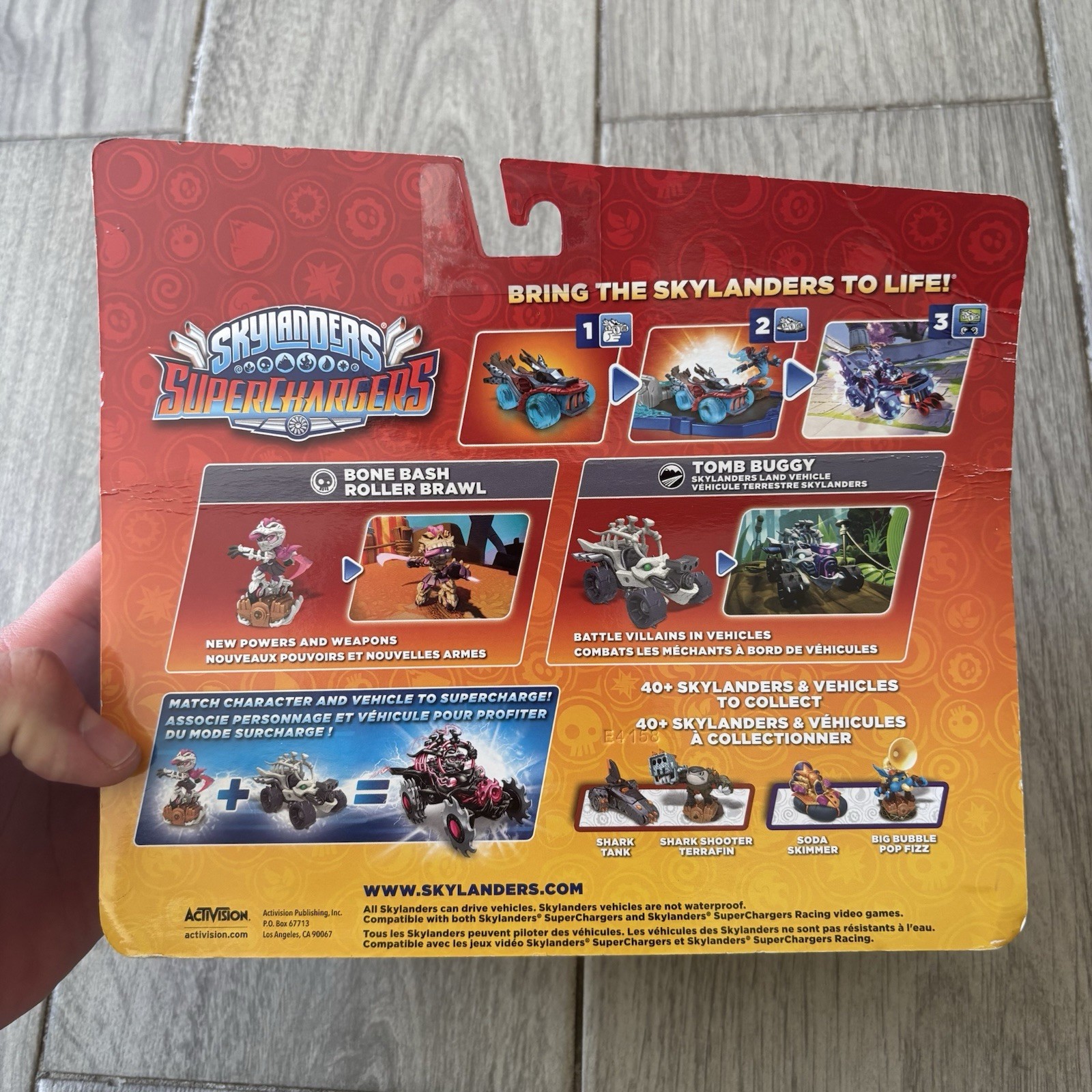 Skylanders Superchargers Combo Pack Bone Bash Roller Brawl And Tomb Buggy