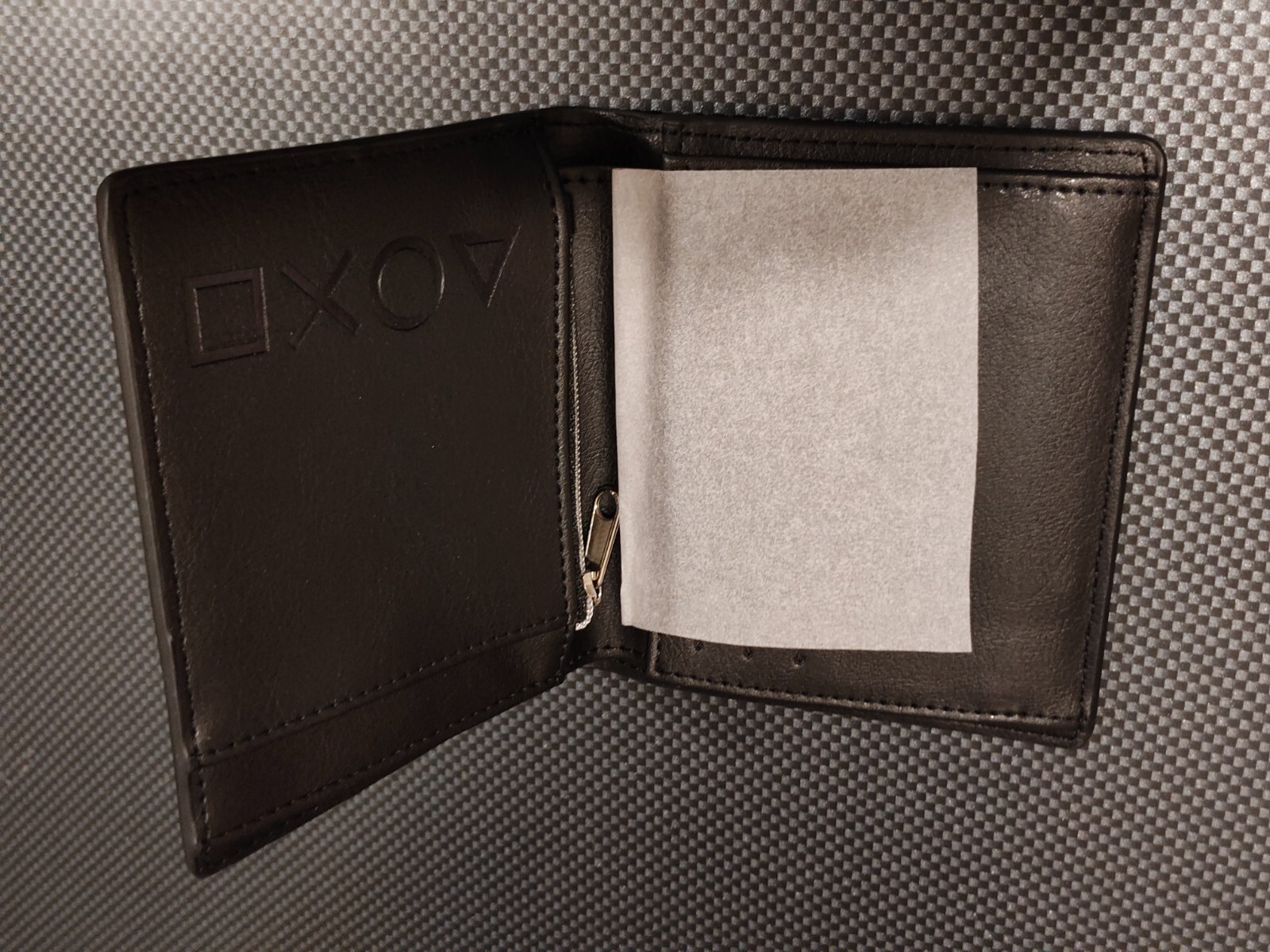 Playstation 2 PS2 Black Mens Wallet Money Coin & Cards Holder Brand New