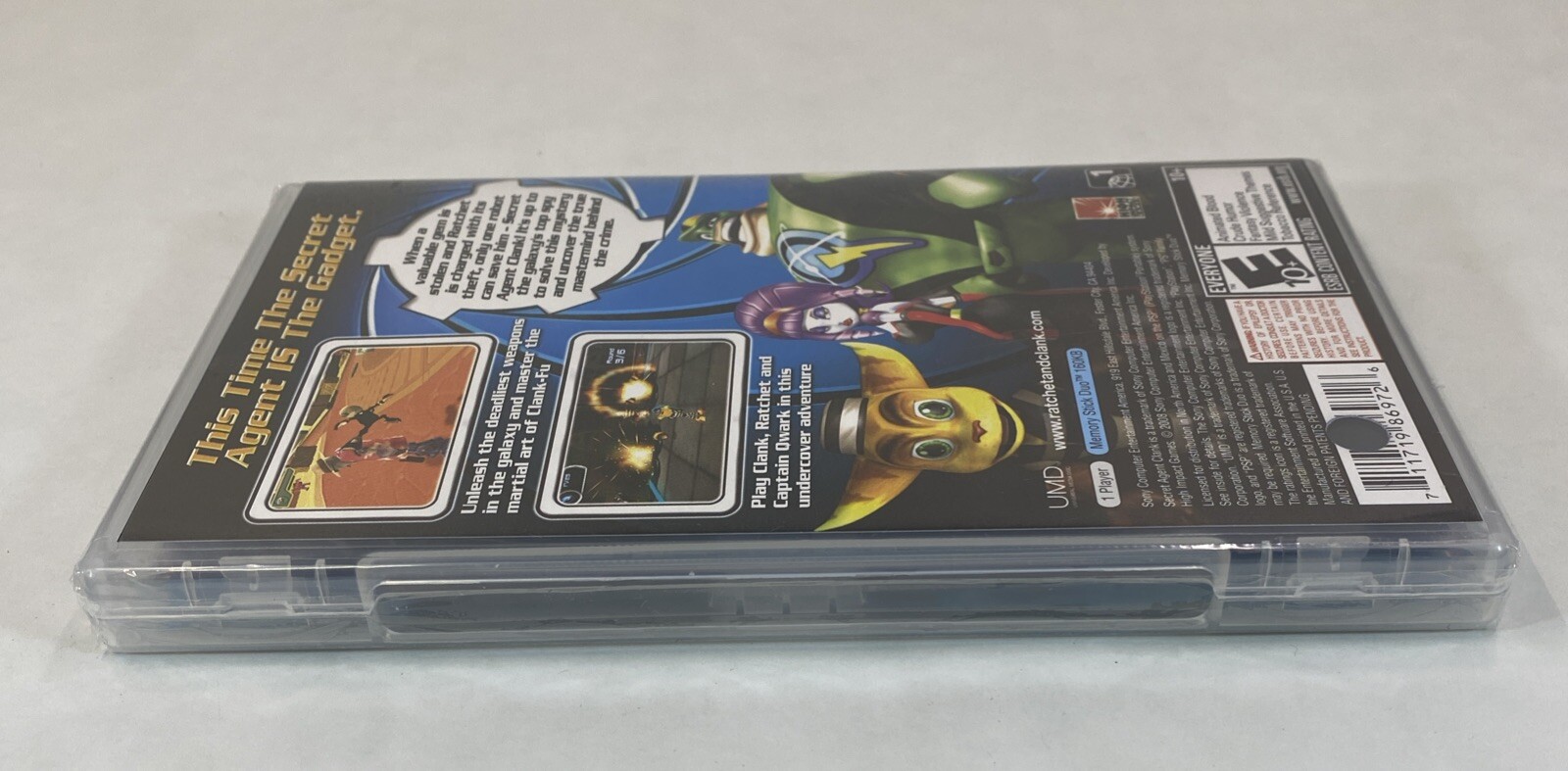 Secret Agent Clank (PSP 2008) FACTORY SEALED Black Label BRAND NEW