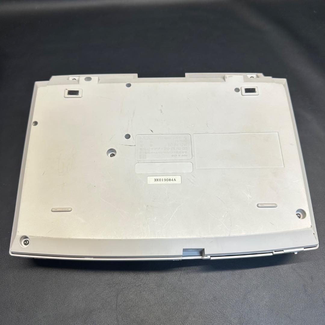 NEC PC Engine Duo R Console 5 Item Set Controllers Adaptor Cable Included