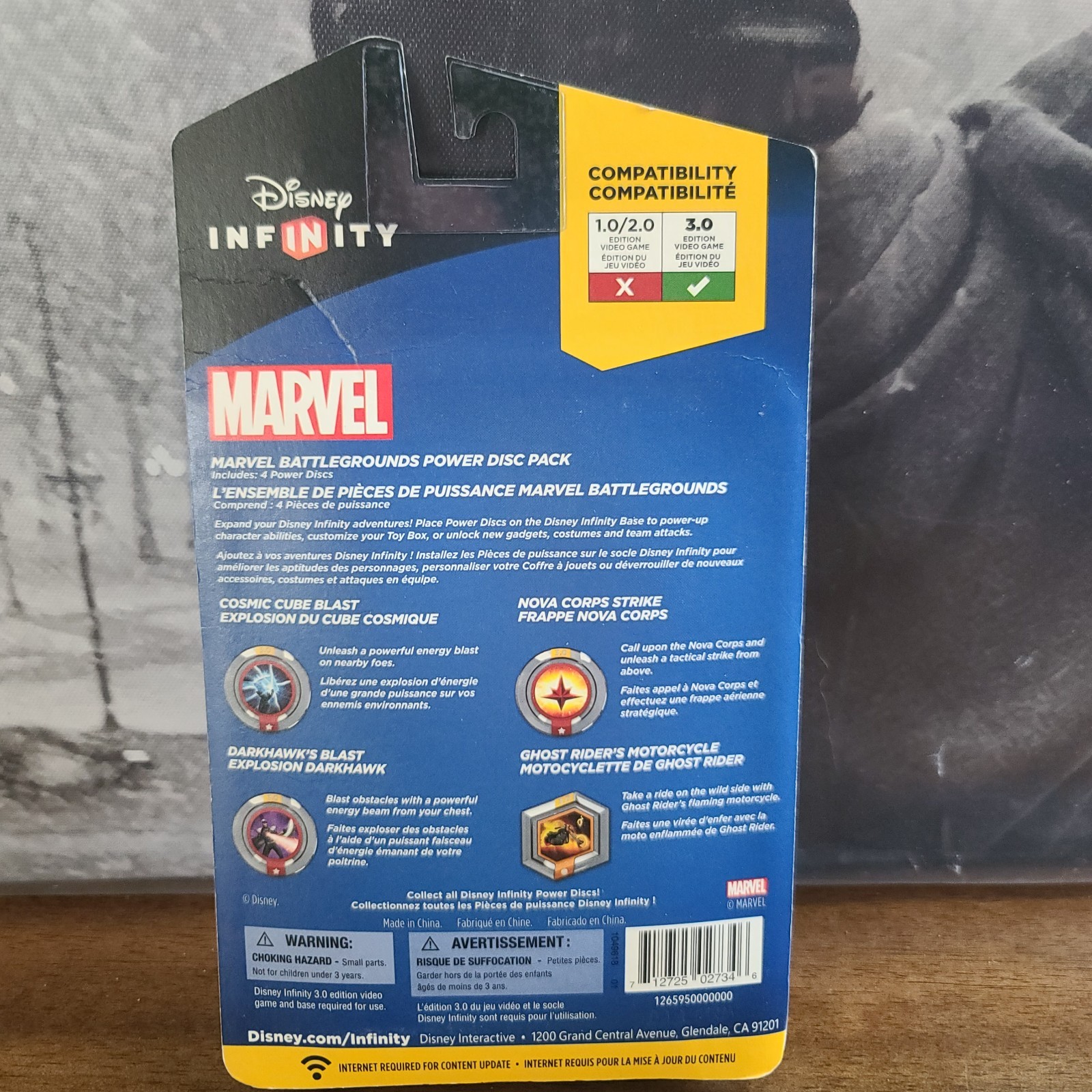 Disney Infinity 3.0 Edition: MARVEL Battlegrounds Power Disc Pack