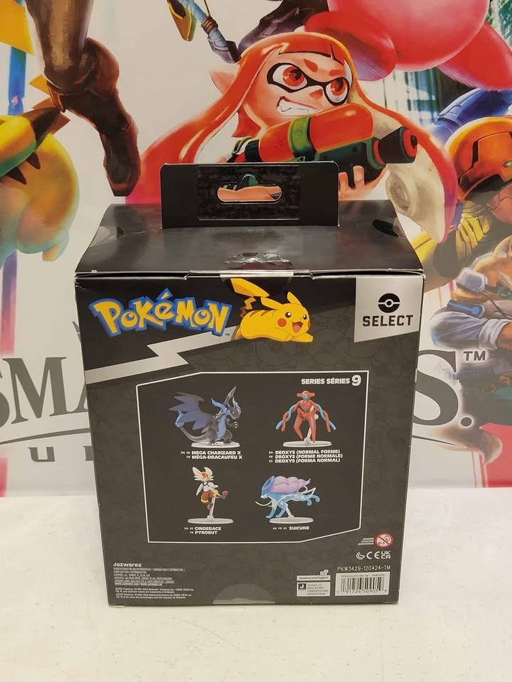 New Nintendo Pokémon Select CINDERACE 6″ Figure Exclusive Jazwares