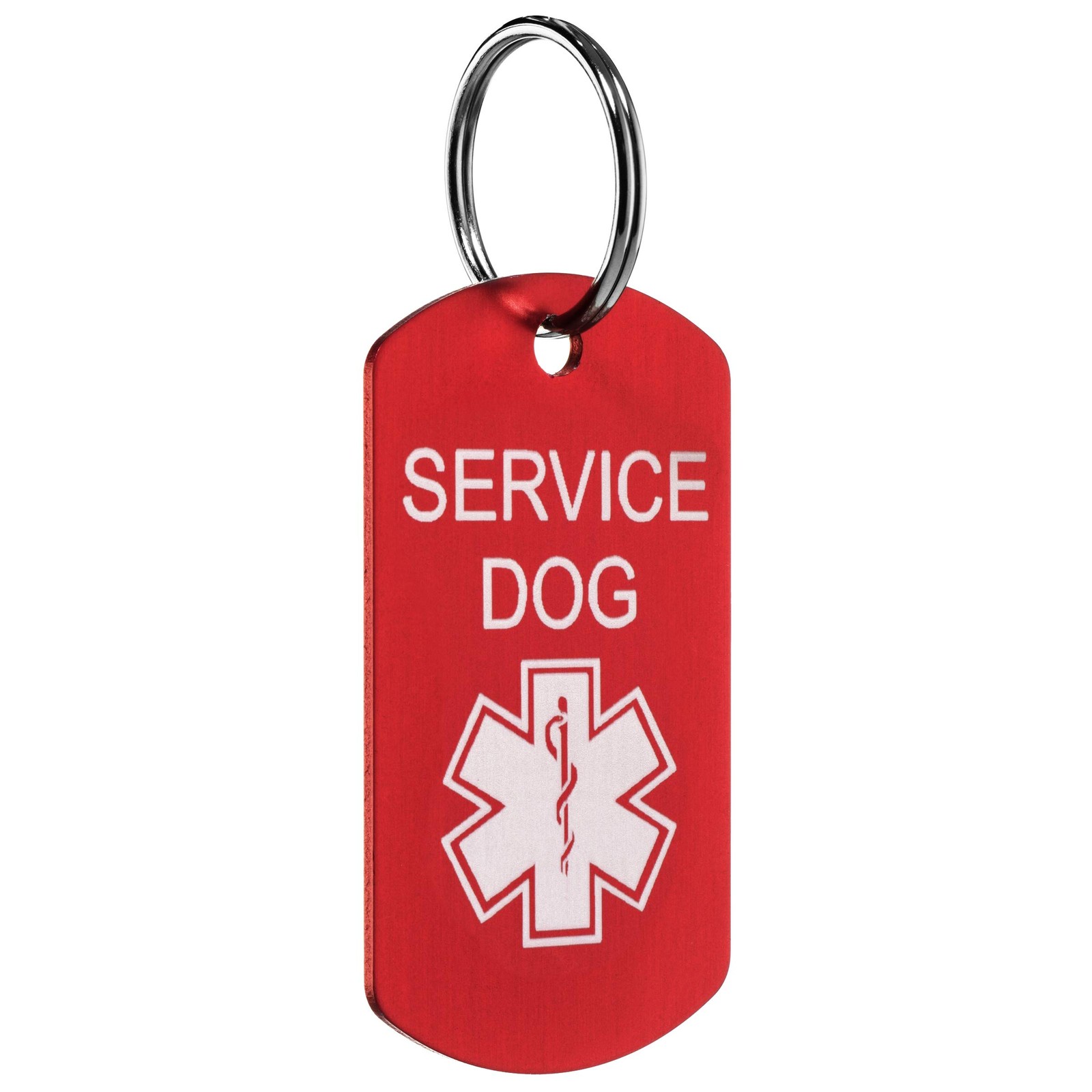 Providence Engraving 2 Personalized Medical Alert ID 2 Piece Assortment, Red