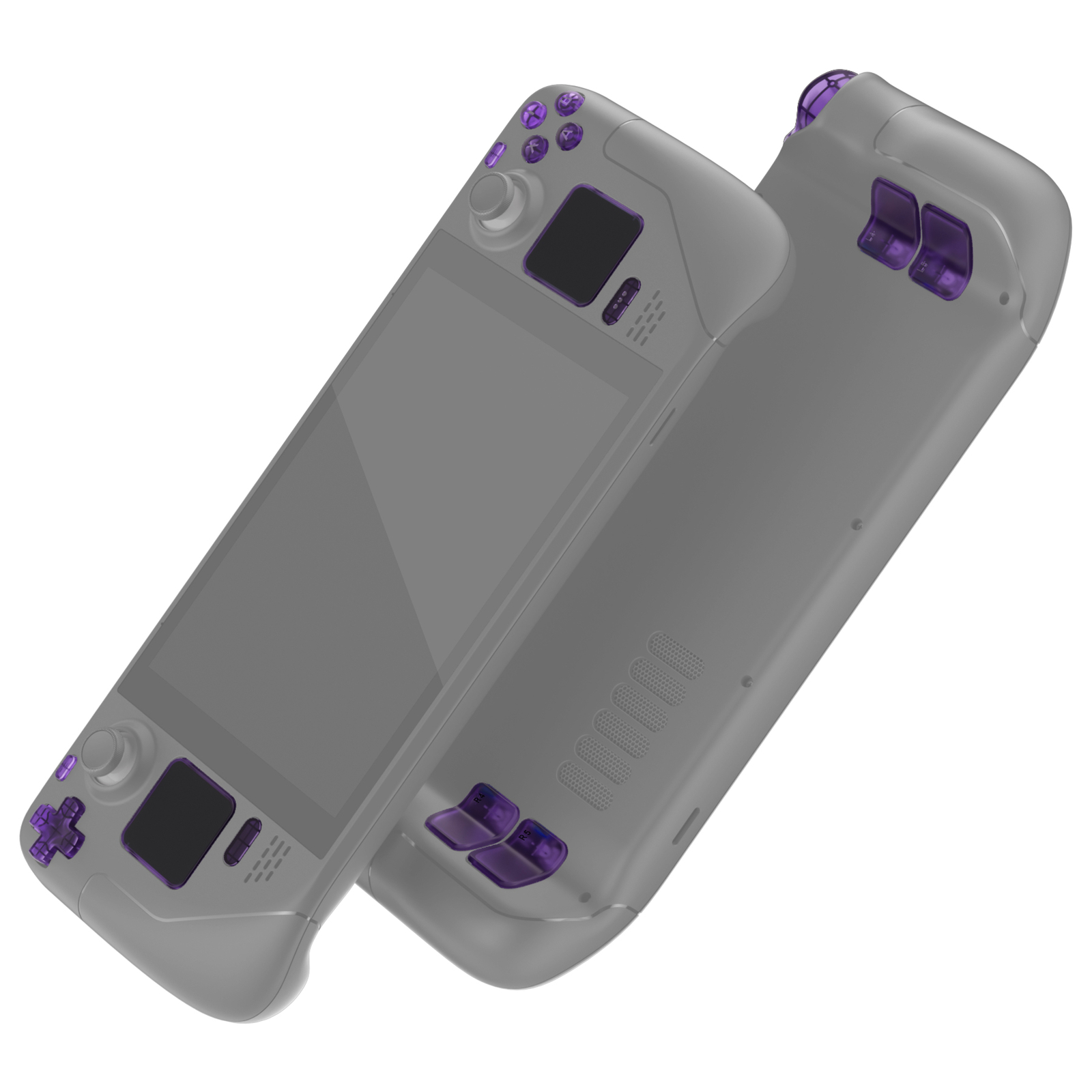 Full Set Buttons ABXY Dpad Trackpad Bumpers Triggers For Steam Deck Multi-color