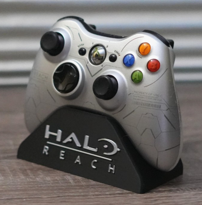 Stand For Halo Reach Xbox 360 controller, Custom 3d Print