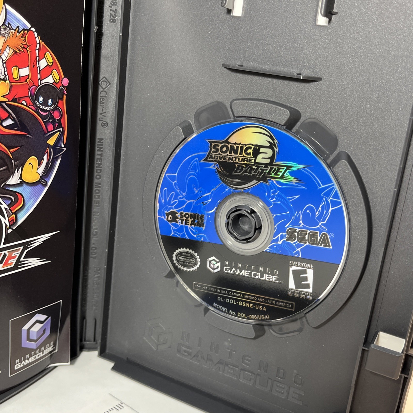 Sonic Adventure 2 Battle (Nintendo GameCube, 2004) CIB Complete w Manual