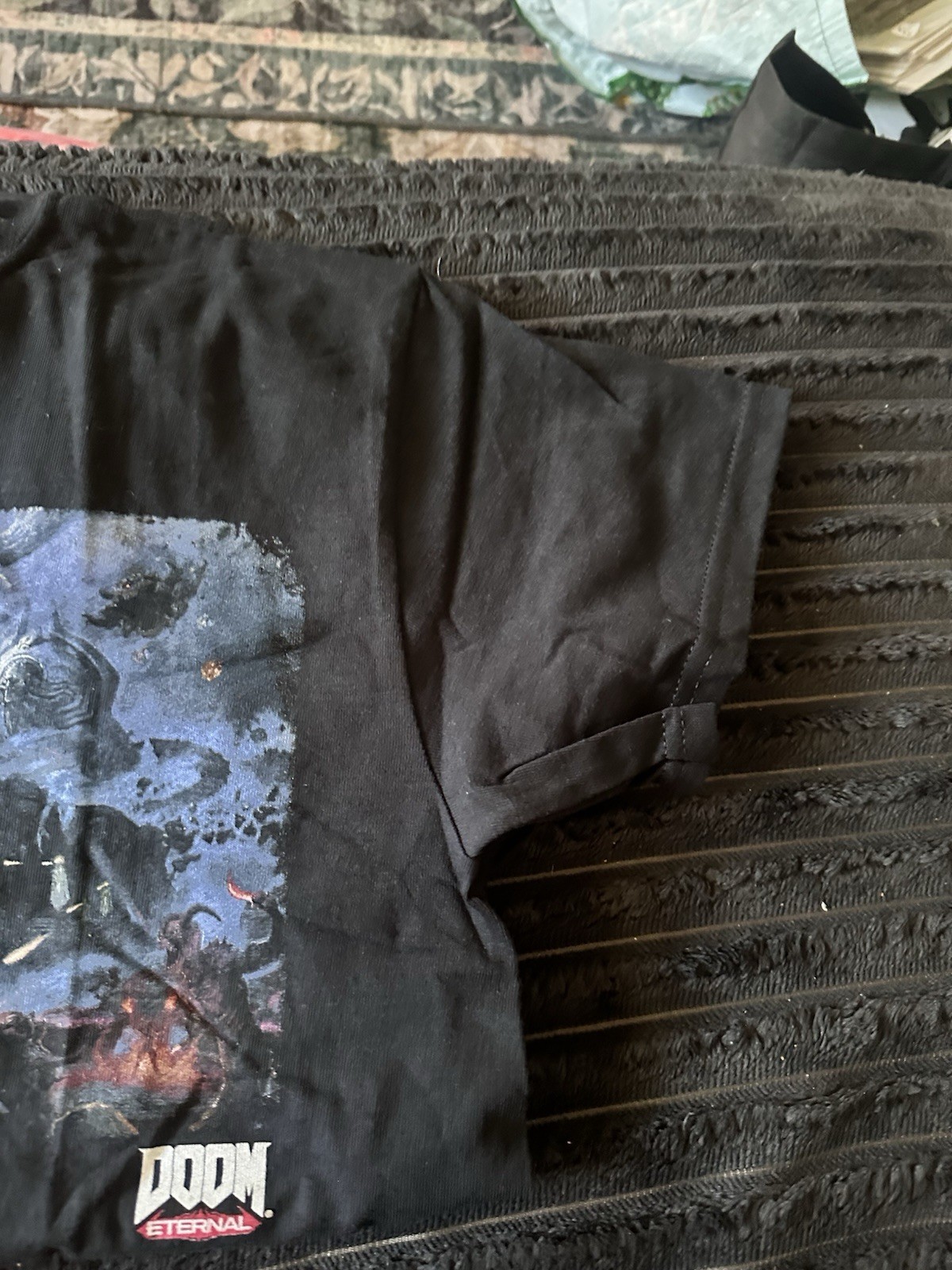 Loot Wear Exclusive DOOM Eternal Doom Slayer Graphic Print T-Shirt M 2021