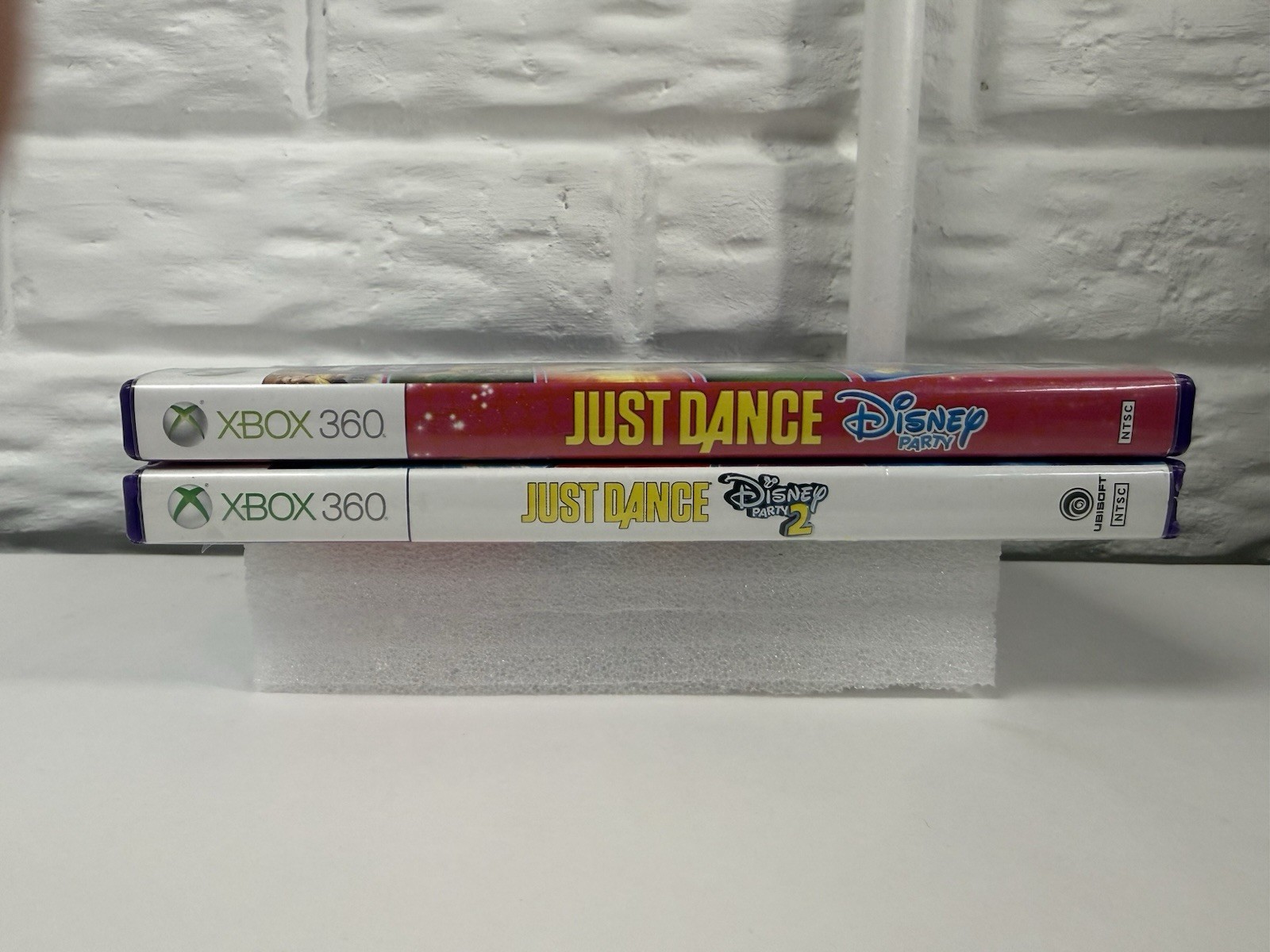 Just Dance Disney Party 1 & 2 Bundle Lot (Xbox 360 Kinect) TESTED Read & See Pic