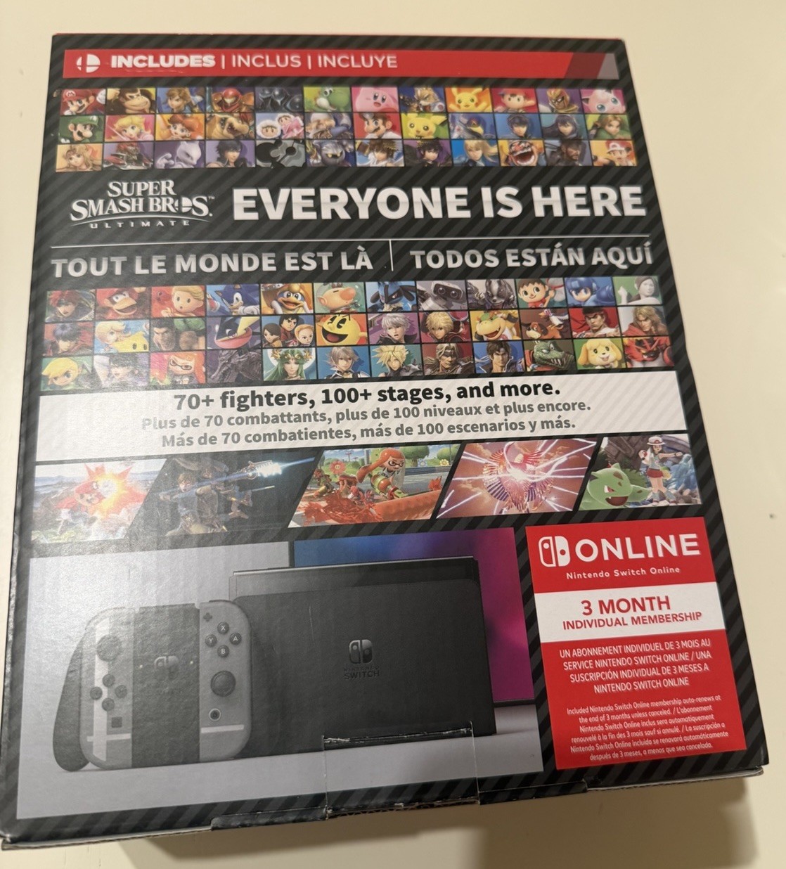 Nintendo Switch (OLED) Super Smash Bros. Bundle 64GB Console – W/ CARRY CASE