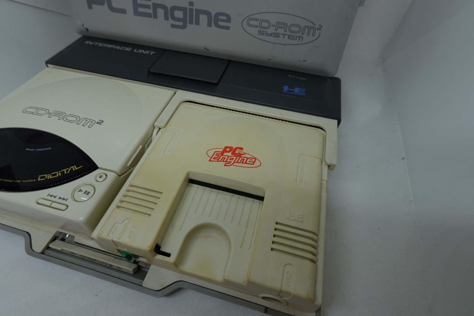 NEC PC Engine IFU-30A CD ROM2 CDR-30A PI-TG001 INTERFACE fast ship from japan