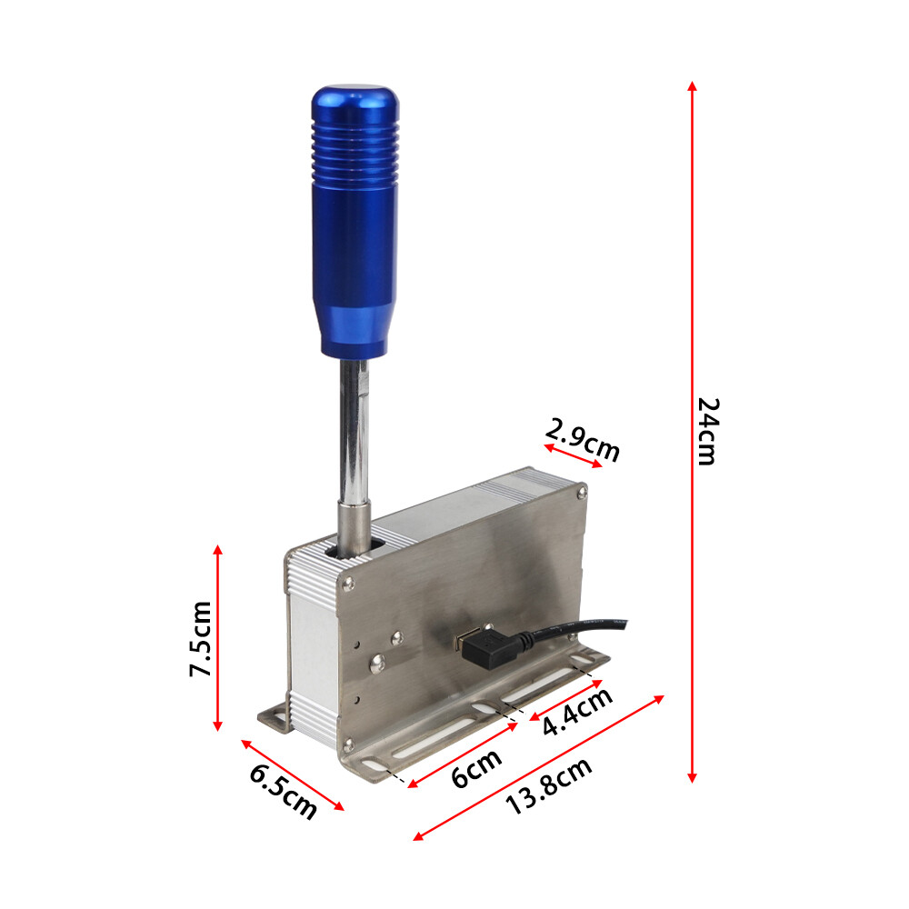 USB Sequential Shifter for PC Windows for Logitech G27 G29 G923 920 Racing Wheel