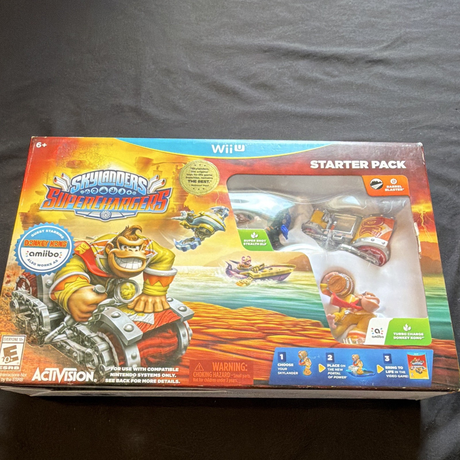 Activision Skylanders SuperChargers Starter Pack Turbo Charge Donkey Kong Wii U