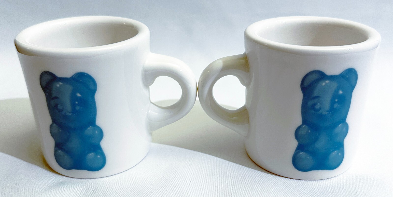 Candy Crush Soda Mug Espresso Cup Set By King Blue Candy Bear 2015 4 oz