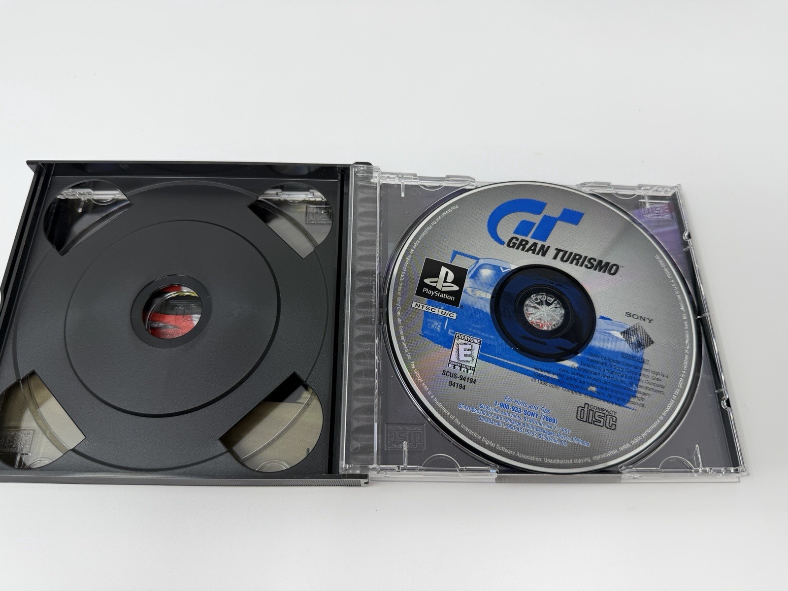 Grand Turismo Sony PlayStation PS1 Black Label Clean Disc Tested Works