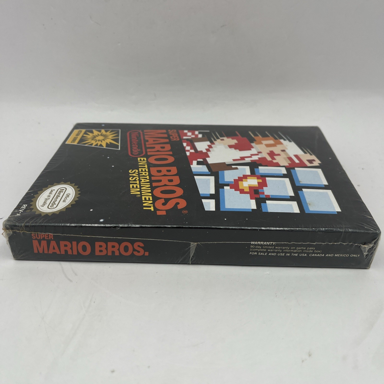 Super Mario Bros Nintendo NES Game H-Seam REV-A Oval Seal SOQ R BRAND NEW SEALED