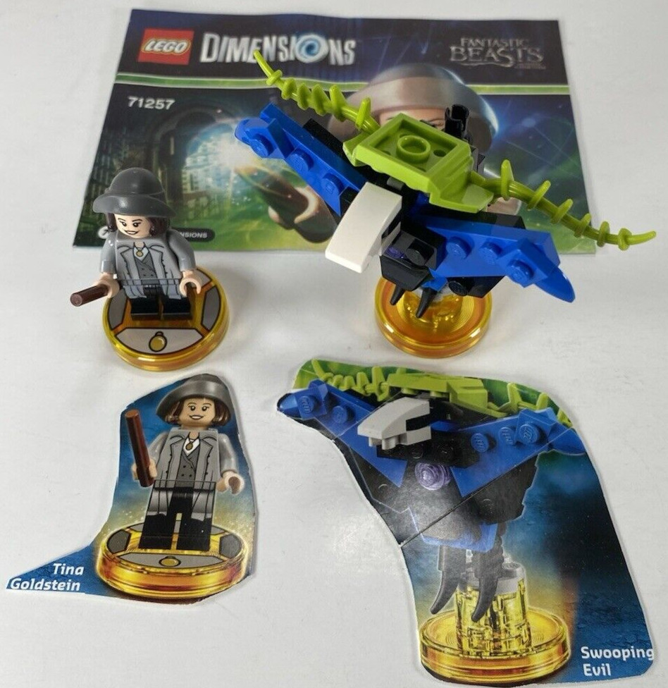 Lego Dimensions Fun Pack 71257 Fantastic Beasts Tina Goldstein +1 Tested Working