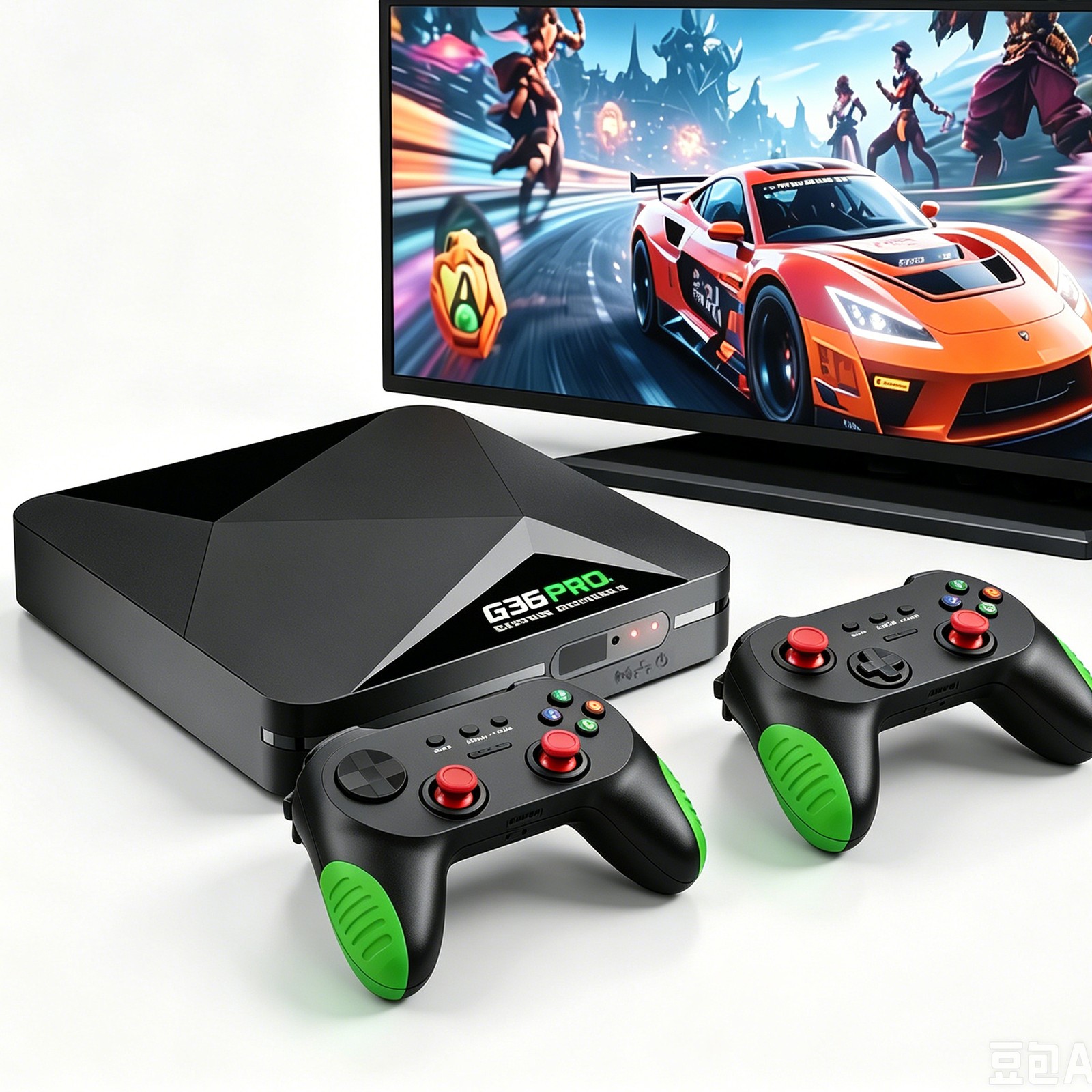 128GB G36PRO,HDMI TV Video Game Stick Retro Gaming Console Wireless Controller