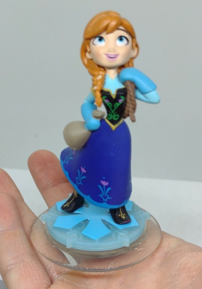 Disney Infinity 1.0 Frozen Anna Figure INF 1000024 Loose – FREE TRACKED SHIPPING