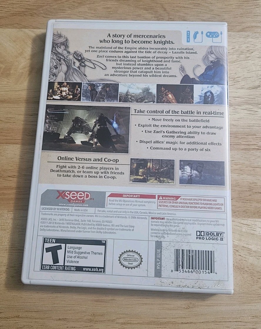 The Last Story (Nintendo Wii, 2012)