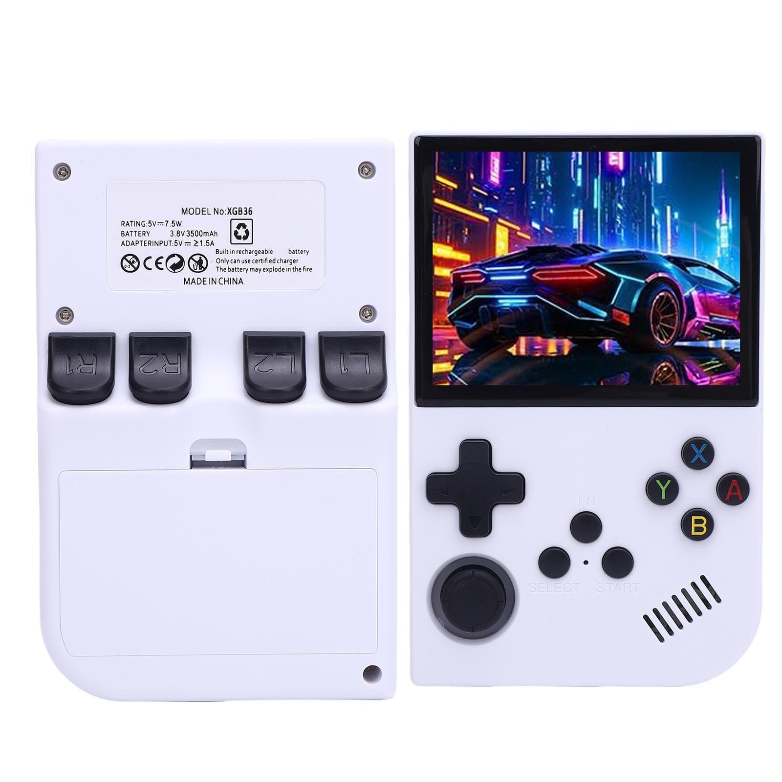 Retro Handheld Game Console With 3.5 Inch 640×480 Screen Portable Video Gam CHGT