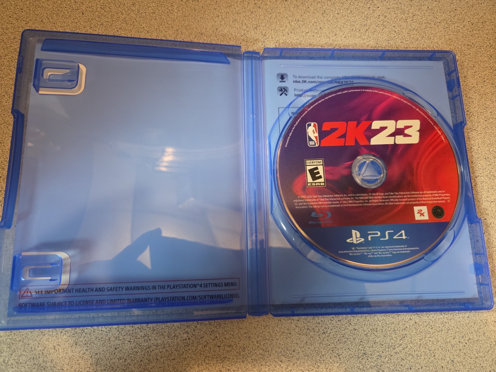 NBA 2K23 Michael Jordan Edition Sony Playstation 4 PS4 Clean Disc Tested Working
