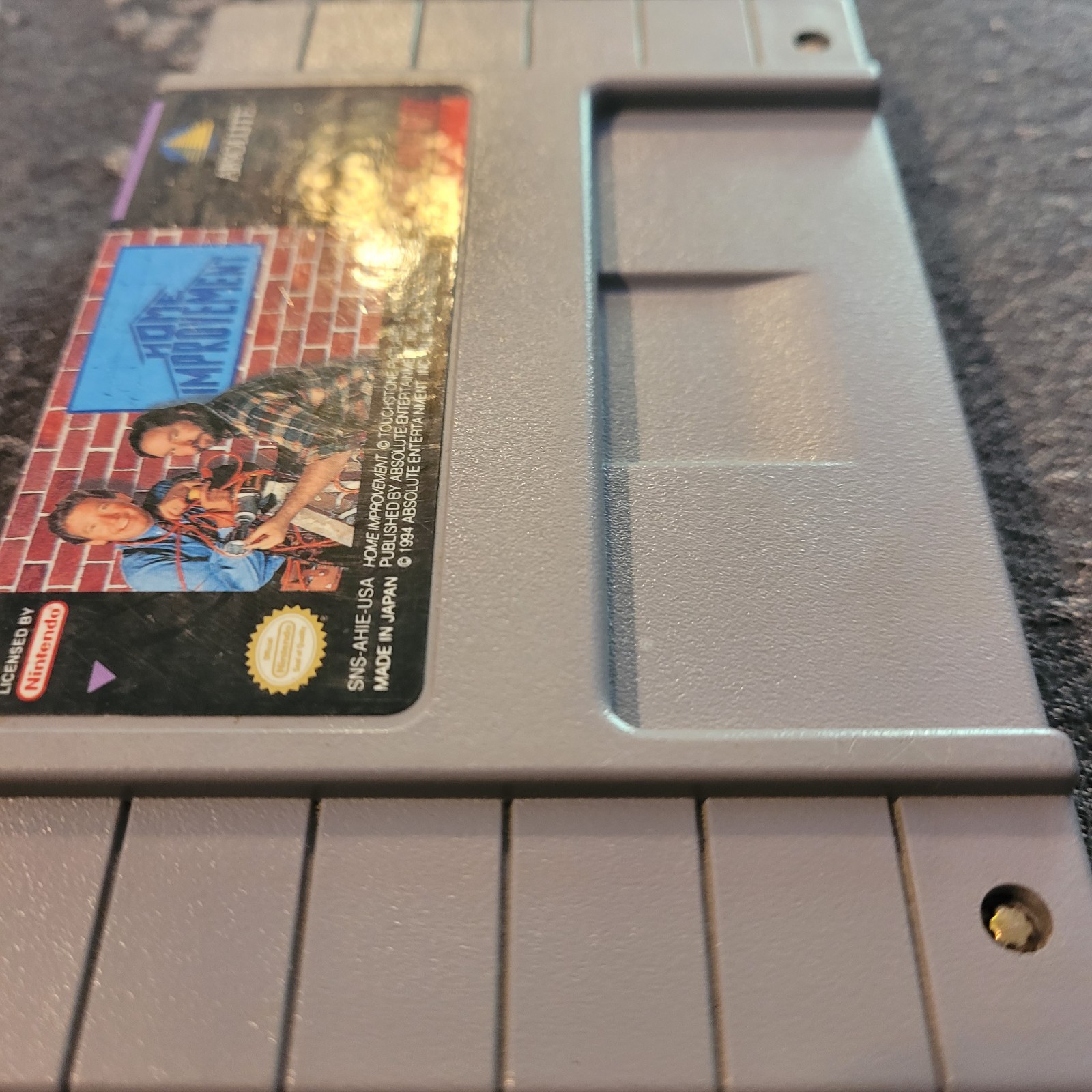 Home Improvement (Super Nintendo SNES, 1994) Authentic Game See Pics