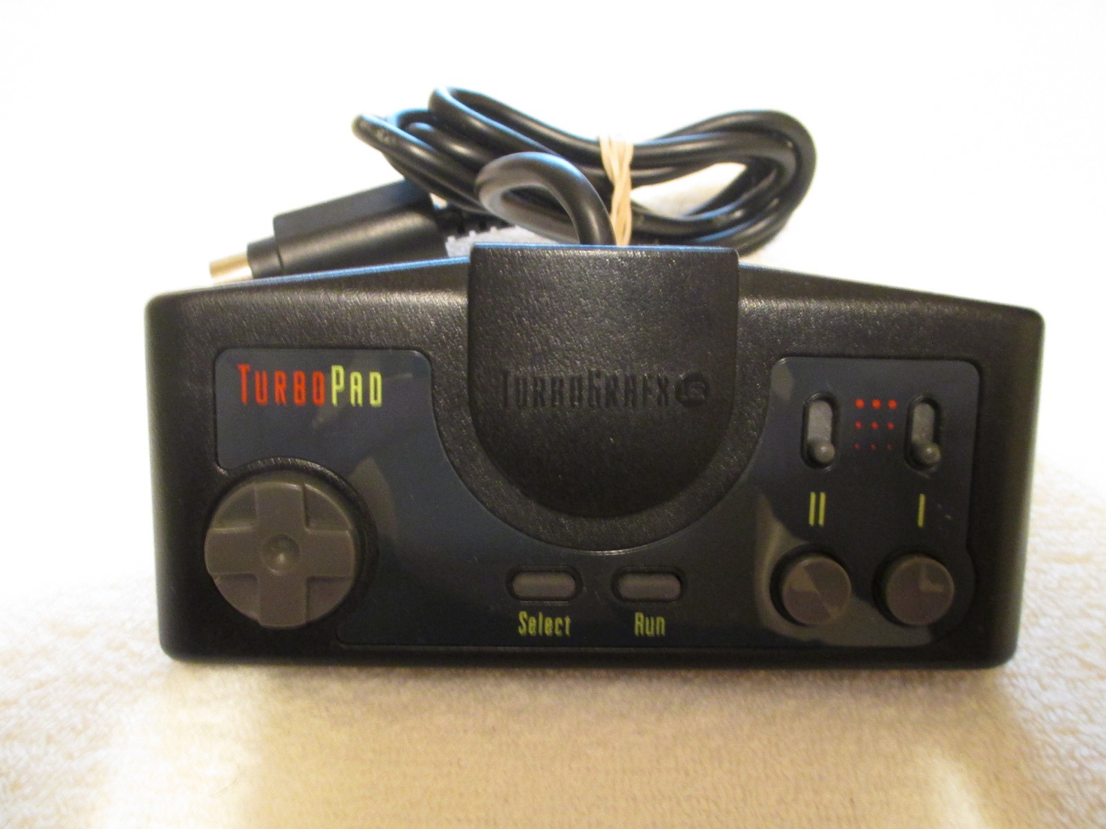OFFICIAL NEC TURBO GRAFX 16 OEM TURBO PAD WIRED CONTROLLER NEC
